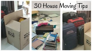 30 House Packing And Moving Tips  House Shifting Guide [upl. by Ramoh352]