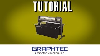 How to Contour amp Perf Cut on the Graphtec FC8600 [upl. by Olson]