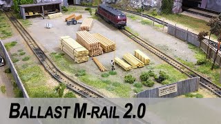 Ballast Märklin Mrail for increased realism [upl. by Aidualc]