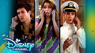 Miley Stewarts Love Triangle Dilemma 😍  Throwback Thursday  Hannah Montana  Disney Channel [upl. by Aivatnohs]