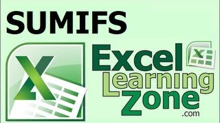 Microsoft Excel SUMIFS function  add up cells that fall between two values [upl. by Peterman802]