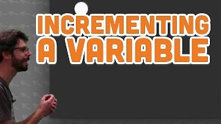 42 Incrementing a Variable  Processing Tutorial [upl. by Anerys543]