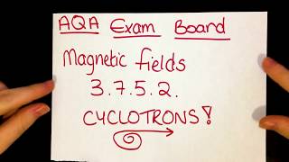 Cyclotron AQA Alevel Physics [upl. by Santos386]