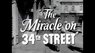 Miracle on 34th Street Full TV Movie  1955 [upl. by Aerdnak844]