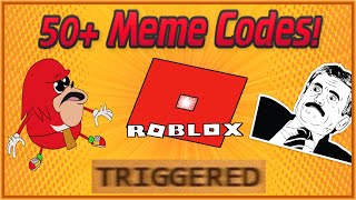 50 Roblox Meme CodesIDs 2020 [upl. by Amye]