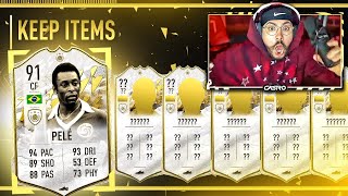 MY 5 ICON PACKS PELE FIFA 22 [upl. by Aihtekal964]