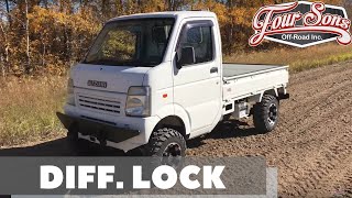 Custom Suzuki Carry Mini Truck with Diff Lock Test Drive [upl. by Sager]