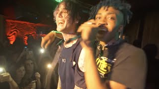 Lil Peep amp Lil Tracy  white wine  white tee live in Sacramento CA  May 4 2017 [upl. by Vevay49]