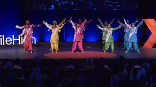 Bhangra dance with a modern twist  Colorado Bhangra Team  TEDxMileHigh [upl. by Akenahc]