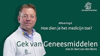 Hoe dien je het medicijn toe [upl. by Agustin]