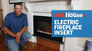 How to Install a Fireplace Insert in an Unconventional Opening  Ask This Old House [upl. by Healy]