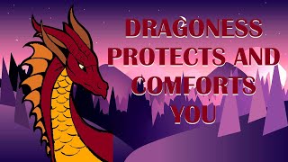 ASMR V Dragoness protects and comforts you REQUESTED [upl. by Engamrahc606]