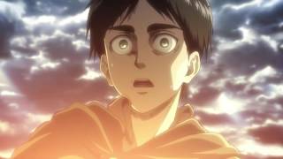 Attack On Titan Season 2 English Dub  Reiner amp Bertholdts Transformation [upl. by Froemming]