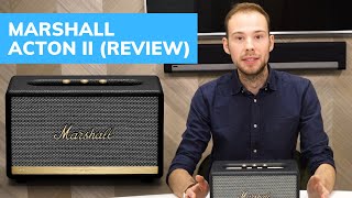 Marshall Acton II with Google Assistant The Retro Bluetooth Speaker review [upl. by Anissa]