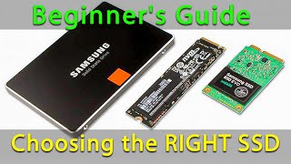 Explaining the Difference Between SSD NVMe and M2 SATA and mSATA [upl. by Llennej]