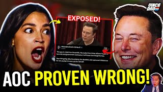 AOC FUMES as Elon Musk UNCOVERS Stunning New Fraud in Social Security [upl. by Ylil397]