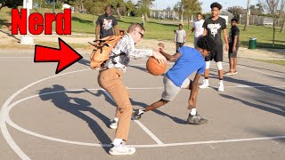 Nerd Breaks Ankles amp EXPOSES Hoopers in the Hood [upl. by Balfore]