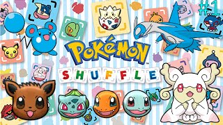 Lets Play Pokemon Shuffle Part 1  Audino If Its A Challenge [upl. by Inalej94]