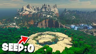 AS MELHORES SEEDS do NOVO MINECRAFT Bedrock amp Java [upl. by Htieh]