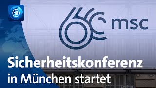 60 Münchner Sicherheitskonferenz beginnt [upl. by Jaret]