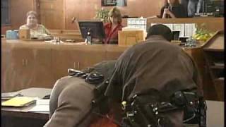 Convicted Murderer Fights Deputies At Sentencing 2010 [upl. by Sapienza]