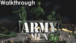 Army Men 3D PS1 Walkthrough [upl. by Yendyc435]