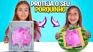 Quem PROTEGER MELHOR Seu PORQUINHO Ganha [upl. by Nashoma]