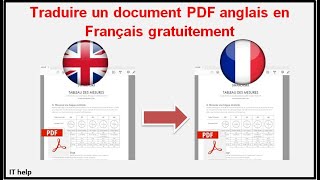 Traduire un document PDF anglais en Français gratuitement [upl. by Madlen551]