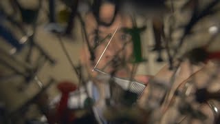 Removing Sharp Objects from Your Face  ASMR [upl. by Aratak]