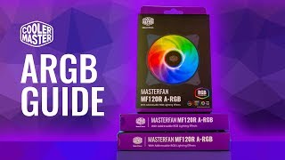 HOW TO Cooler Master ARGB Setup and Install Guide  MF120R ARGB [upl. by Lledniuq313]