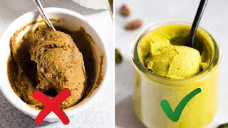 2 SECRETS to bright green PISTACHIO PASTE from scratch [upl. by Rockwood177]