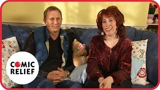 Daniel Craig and Elaine Figgis  Comic Relief [upl. by Ahsatal]