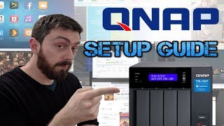 QNAP NAS Guide Part 1  Setup RAID Volumes IP and Shared Folders [upl. by Enneiviv]