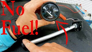 How To Troubleshoot amp Fix A Boat Fuel Gauge amp Fuel Sender [upl. by Chance]