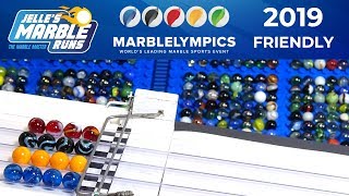 Marble Race Marble League 2019 Friendly Round [upl. by Nipsirc]