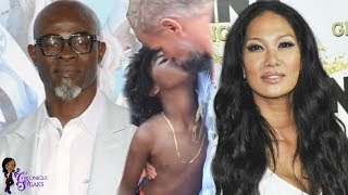 Kimora Lee Simmons Son KISSES Step Dad on Lips While REAL Dad Djimon Hounsou Fights For Visitation [upl. by Yemar368]