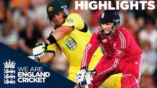 England amp Australia In Huge Scoring T20  2013  Highlights [upl. by Teplica]