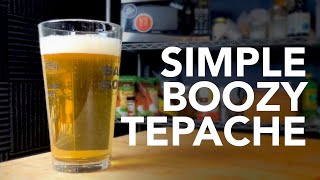 EASY Alcoholic TEPACHE Recipe  TWO WAYS  How to make simple Pineapple Mead with Piloncillo [upl. by Player]