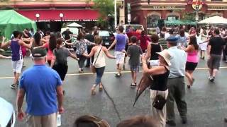 greek dance zorba in Canada [upl. by Leaj]