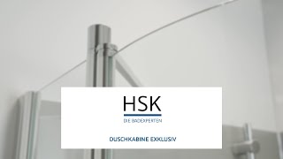 Duschkabine von HSK  Serie Exklusiv [upl. by Laurentia]