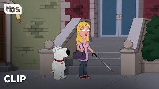 Family Guy Brian Dates a Blind Girl Clip  TBS [upl. by Eissalc918]