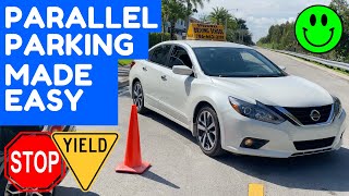 HOW TO PARALLEL PARK FOR BEGINNERS PARALLEL PARKING [upl. by Rehpitsirhc262]