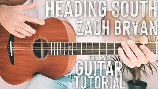 Heading South Zach Bryan Guitar Tutorial  Heading South Guitar  Guitar Lesson 807 [upl. by Mathews]