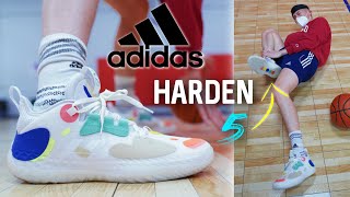 Adidas Harden Vol 5 Performance Review  Testing James Harden’s New Basketball Shoe [upl. by Finkelstein]