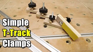 Super Simple DIY TTrack Clamps [upl. by Choo193]