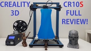 Creality CR10S Full review Is it better than old CR10 [upl. by Hanzelin]