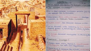 Class 12 History The Story of the First Cities harappan Archaeology Broad overviewTHEME ONE [upl. by Jadd287]