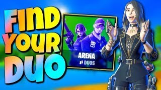 How To Get Friends To Play With in Fortnite Find Good Teammates for Pubs  Creative  Tournaments [upl. by Scheer]