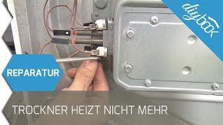 Trockner heizt nicht mehr  Thermostate wechseln BauknechtWhirlpool [upl. by Yzzo]