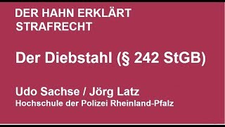 Der Hahn erklärt Strafrecht  § 242 StGB Diebstahl [upl. by Rust]